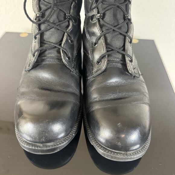Vintage RO-Search Spike Protective Military Jungle Boots sz 9R BLK - Picture 10 of 16